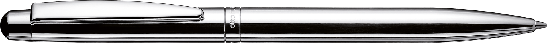 design02 Kugelschreiber Glanz Silber Platin
